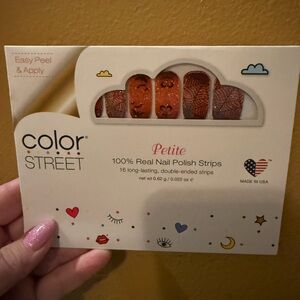 Color Street Petite Nail Polish Strips - Halloween sparkle